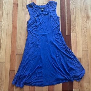 Chelsea and Theodore stretchy swing dress